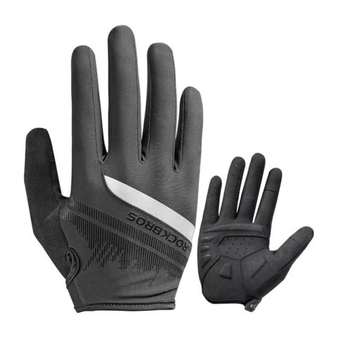 Rękawiczki rowerowe Rockbros rozmiar: M S247-1 (czarne) Rękawiczki rowerowe Rockbros rozmiar: M S247-1 (czarne)