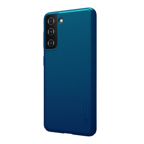 Etui Nillkin Super Frosted Shield do Samsung Galaxy S21 FE 5G (niebieskie) Etui Nillkin Super Frosted Shield do Samsung Galaxy S21 FE 5G (niebieskie)