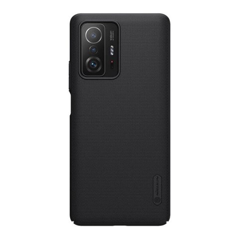 Etui Nillkin Super Frosted Shield do Xiaomi 11T/11T Pro (czarne) Etui Nillkin Super Frosted Shield do Xiaomi 11T/11T Pro (czarne)