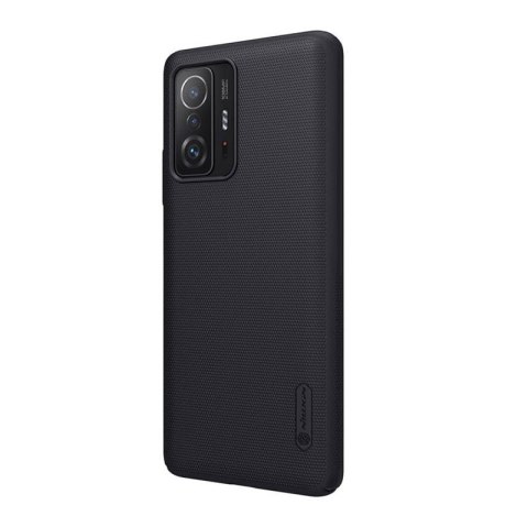 Etui Nillkin Super Frosted Shield do Xiaomi 11T/11T Pro (czarne) Etui Nillkin Super Frosted Shield do Xiaomi 11T/11T Pro (czarne)