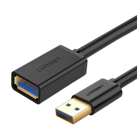 Kabel USB 3.0 UGREEN 10368B, męski, 1m (czarny) Kabel USB 3.0 UGREEN 10368B, męski, 1m (czarny)
