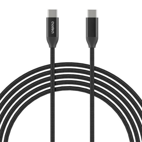 Kabel USB-C do USB-C Choetech XCC-1036 3.1 240W 2m (czarny) Kabel USB-C do USB-C Choetech XCC-1036 3.1 240W 2m (czarny)