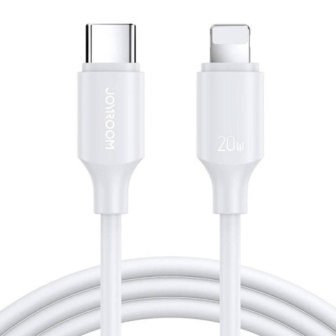 Kabel USB Lightning Typ C 20W 0.25m Joyroom S-CL020A9 (biały) Kabel USB Lightning Typ C 20W 0.25m Joyroom S-CL020A9 (biały)