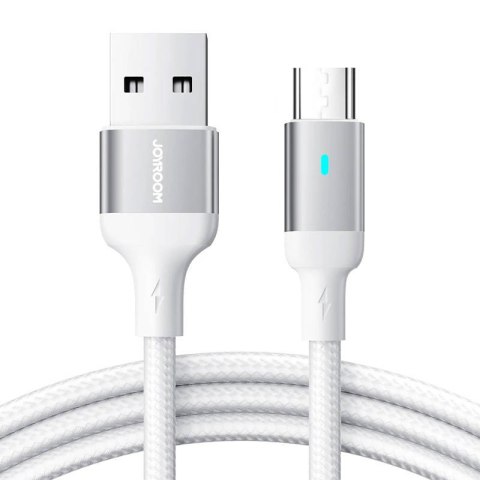 Kabel do Micro USB-A / 2.4A / 2m Joyroom S-UM018A10 (biały) Kabel do Micro USB-A / 2.4A / 2m Joyroom S-UM018A10 (biały)