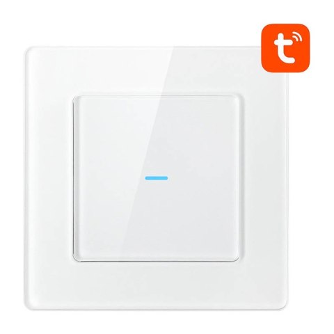 Dotykowy Włącznik Światła WiFi Avatto N-TS10-W1 Pojedynczy TUYA (biały) Dotykowy Włącznik Światła WiFi Avatto N-TS10-W1 Pojedynczy TUYA (biały)