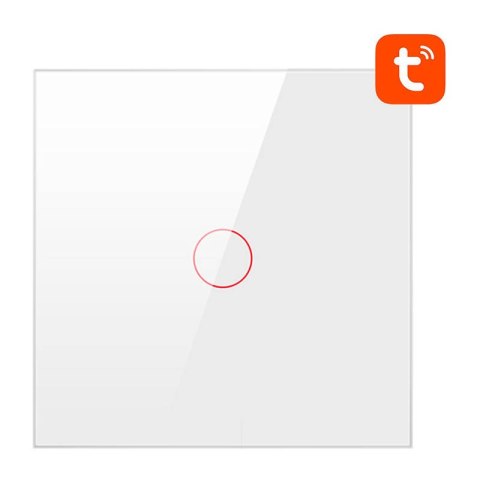 Dotykowy Włącznik Światła WiFi Avatto TS02-EU-W1 Pojedynczy TUYA (biały) Dotykowy Włącznik Światła WiFi Avatto TS02-EU-W1 Pojedynczy TUYA (biały)