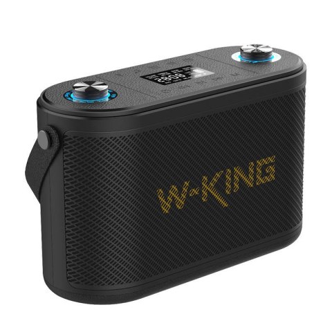 Głośnik bezprzewodowy Bluetooth W-KING H10 120W + 2 mikrofony (czarny) Głośnik bezprzewodowy Bluetooth W-KING H10 120W + 2 mikrofony (czarny)