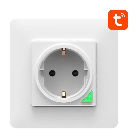 Inteligentne gniazdo ścienne WiFi Avatto N-WOT10-EU-W TUYA (białe) Inteligentne gniazdo ścienne WiFi Avatto N-WOT10-EU-W TUYA (białe)