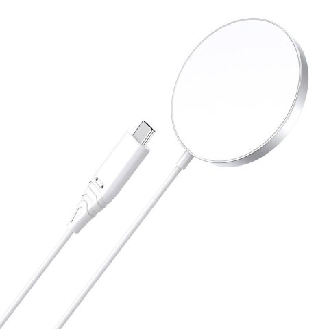 Magnetyczna ładowarka indukcyjna Choetech T518 15W (biała) Magnetyczna ładowarka indukcyjna Choetech T518 15W (biała)