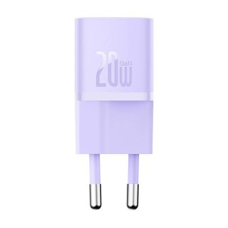 Mini ładowarka sieciowa Baseus GaN5 20W (fioletowa)