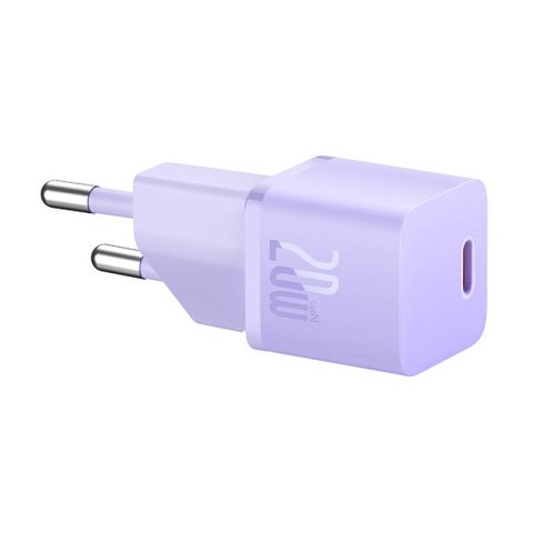 Mini ładowarka sieciowa Baseus GaN5 20W (fioletowa)