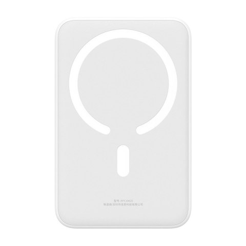 Powerbank magnetyczny Baseus Magnetic Mini 20000mAh, USB-C 20W MagSafe (biały)