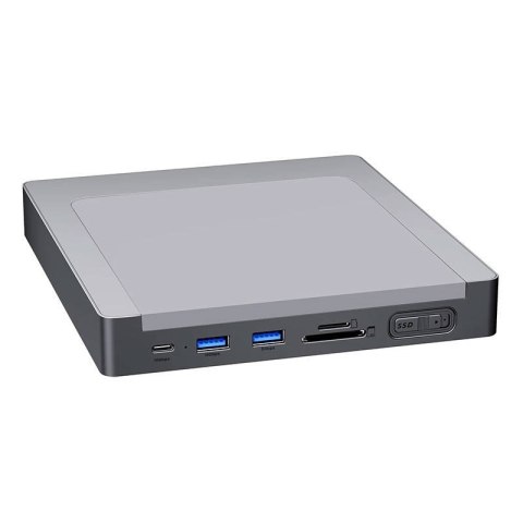 Stacja dokująca / Hub USB-C do iMac INVZI MagHub 8w1 z kieszenią SSD (szara) Stacja dokująca / Hub USB-C do iMac INVZI MagHub 8w1 z kieszenią SSD (szara)