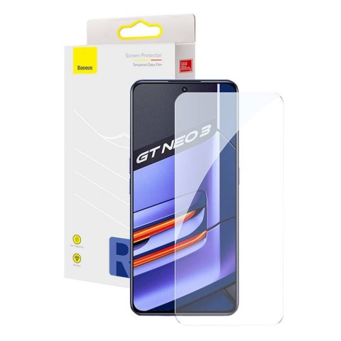 Szkło hartowane przezroczyste Baseus dla realme GT Neo3 Szkło hartowane przezroczyste Baseus dla realme GT Neo3