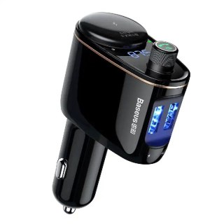 Transmiter samochodowy Baseus bluetooth MP3 S-06 (czarny)