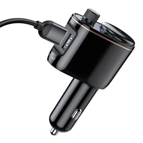 Transmiter samochodowy Baseus bluetooth MP3 S-06 (czarny)