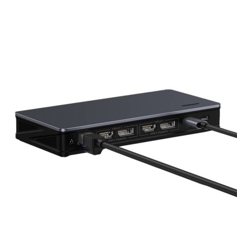 Adapter HUB UGREEN Revodok Pro CM615 USB-C do 2x USB-A, 2x USB-C, 2x HDMI, 2x DisplayPort, RJ45 Adapter HUB UGREEN Revodok Pro CM615 USB-C do 2x USB-A, 2x USB-C, 2x HDMI, 2x DisplayPort, RJ45