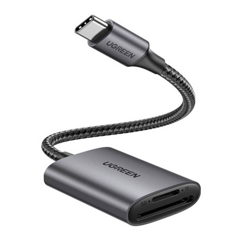 Czytnik kart USB-C, UGREEN CM401 (szary) Czytnik kart USB-C, UGREEN CM401 (szary)