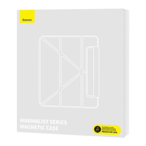 Etui magnetyczne Baseus Minimalist do Pad Air4/Air5 10.9″/Pad Pro 11″ (różowy) Etui magnetyczne Baseus Minimalist do Pad Air4/Air5 10.9″/Pad Pro 11″ (różowy)