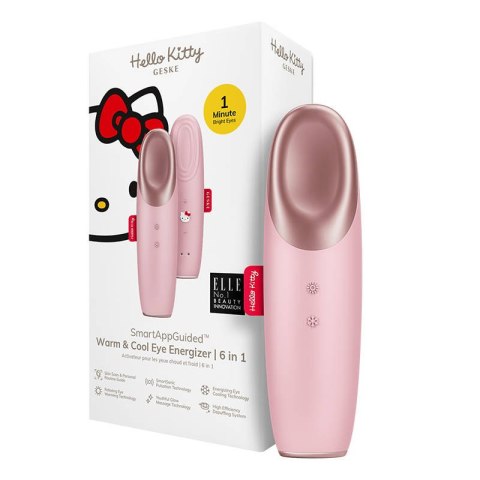 Masażer do oczu Cool & Warm 6w1 Geske z Aplikacją (Hello Kitty różowy) Masażer do oczu Cool & Warm 6w1 Geske z Aplikacją (Hello Kitty różowy)