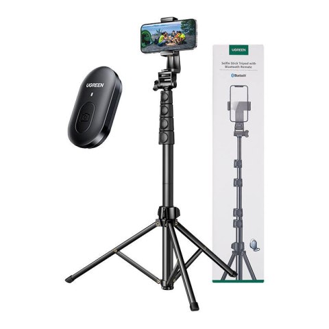 Selfie stick statyw z pilotem Bluetooth UGREEN LP680 1,7m Selfie stick statyw z pilotem Bluetooth UGREEN LP680 1,7m