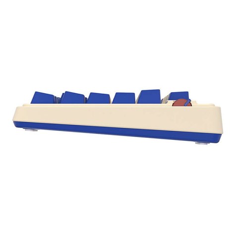 Bezprzewodowa klawiatura mechaniczna Royal Kludge KZZI K75 pro RGB, Moment Switch (retro-niebieska) Bezprzewodowa klawiatura mechaniczna Royal Kludge KZZI K75 pro RGB, Moment Switch (retro-niebieska)