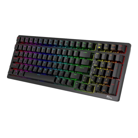 Bezprzewodowa klawiatura mechaniczna Royal Kludge RK98 RGB, Red switch (czarna) Bezprzewodowa klawiatura mechaniczna Royal Kludge RK98 RGB, Red switch (czarna)