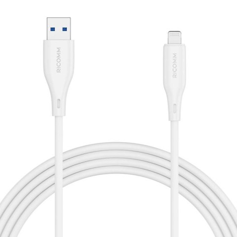 Kabel USB-A do Lightning Ricomm RLS007ALW 2.1m Kabel USB-A do Lightning Ricomm RLS007ALW 2.1m