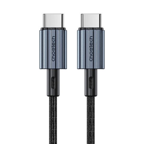 Kabel USB-C do USB-C Choetech XCC-1014, PD 60W 1.2m (czarny) Kabel USB-C do USB-C Choetech XCC-1014, PD 60W 1.2m (czarny)