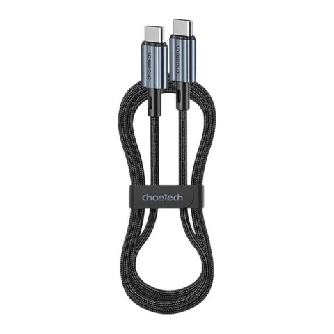 Kabel USB-C do USB-C Choetech XCC-1014, PD 60W 1.2m (czarny) Kabel USB-C do USB-C Choetech XCC-1014, PD 60W 1.2m (czarny)