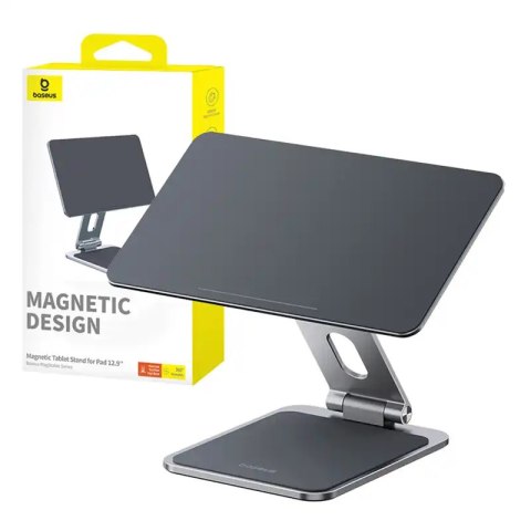 Magnetyczny stojak na tablet Baseus MagStable do Pad 12.9" (szary)