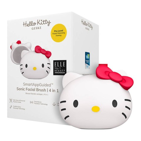 Soniczna szczoteczka do czyszczenia twarzy 4w1 Geske z Aplikacja (Hello Kitty starlight) Soniczna szczoteczka do czyszczenia twarzy 4w1 Geske z Aplikacja (Hello Kitty starlight)
