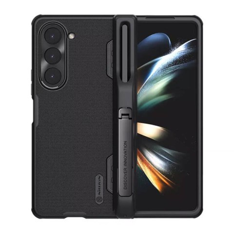 Etui Nillkin Super Frosted Shield Fold-Pen z uchwytem na długopis i stojakiem do Samsung Galaxy Z Fold 5 (czarne) Etui Nillkin Super Frosted Shield Fold-Pen z uchwytem na długopis i stojakiem do Samsung Galaxy Z Fold 5 (czarne)