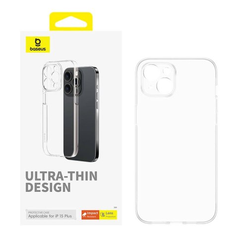 Etui na telefon iPhone15 Plus Baseus OS-Lucent Series (Przezroczysty) Etui na telefon iPhone15 Plus Baseus OS-Lucent Series (Przezroczysty)