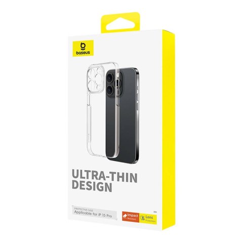 Etui na telefon iPhone15 Pro Baseus OS-Lucent Series (Przezroczysty) Etui na telefon iPhone15 Pro Baseus OS-Lucent Series (Przezroczysty)