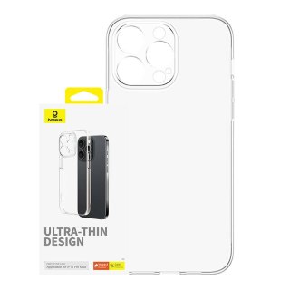 Etui na telefon iPhone15 ProMax Baseus OS-Lucent Series (Przezroczysty)