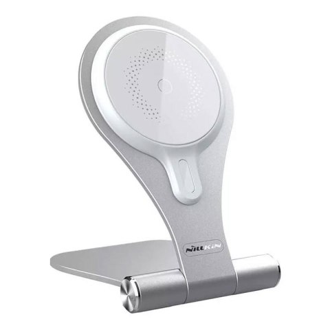 Podstawka do bezprzewodowego ładowania Nillkin Wireless Charging Stand (srebrny) Podstawka do bezprzewodowego ładowania Nillkin Wireless Charging Stand (srebrny)