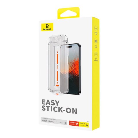 Szkło hartowane 0.3mm Baseus Sapphire do iPhone 15 Pro Szkło hartowane 0.3mm Baseus Sapphire do iPhone 15 Pro