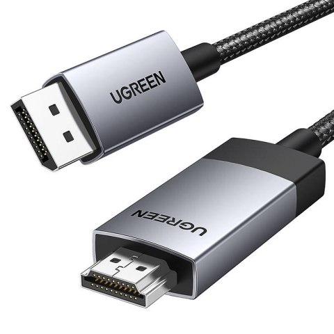 Kabel Display Port do HDMI Ugreen DP119 4K, 2m, jednokierunkowy Kabel Display Port do HDMI Ugreen DP119 4K, 2m, jednokierunkowy