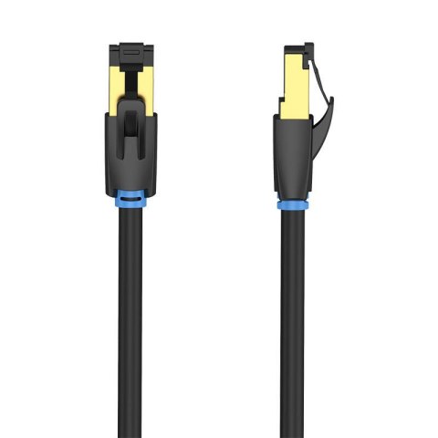 Kabel sieciowy CAT8 SFTP Vention IKABH RJ45 Ethernet 40Gbps 2m czarny Kabel sieciowy CAT8 SFTP Vention IKABH RJ45 Ethernet 40Gbps 2m czarny
