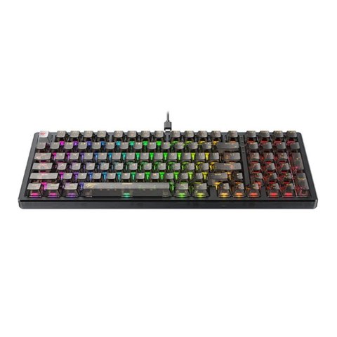 Klawiatura mechaniczna gamingowa Havit KB875L (Przezroczysta/Czarna) Klawiatura mechaniczna gamingowa Havit KB875L (Przezroczysta/Czarna)