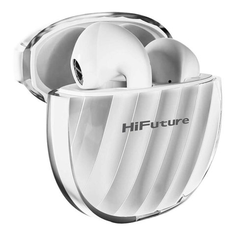 Słuchawki douszne TWS HiFuture FlyBuds 3 (biały) Słuchawki douszne TWS HiFuture FlyBuds 3 (biały)