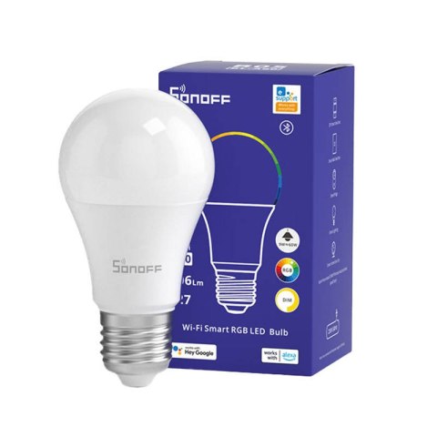 Smart żarówka LED Sonoff B02-B-A60 (Biała) Smart żarówka LED Sonoff B02-B-A60 (Biała)
