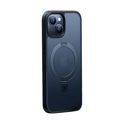 Etui Torras UPRO Ostand Matte do iPhone 15 (czarne) Etui Torras UPRO Ostand Matte do iPhone 15 (czarne)