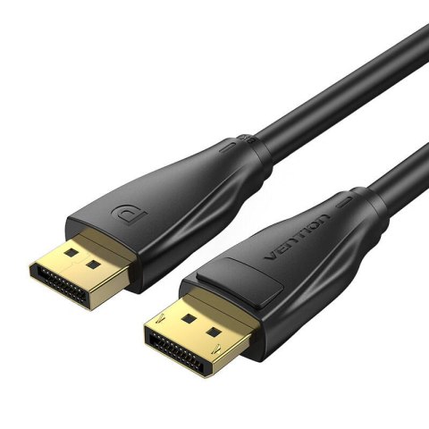 Kabel DisplayPort 1.4 Vention HCDBI 3m, 8K 60Hz/ 4K 120Hz, czarny Kabel DisplayPort 1.4 Vention HCDBI 3m, 8K 60Hz/ 4K 120Hz, czarny