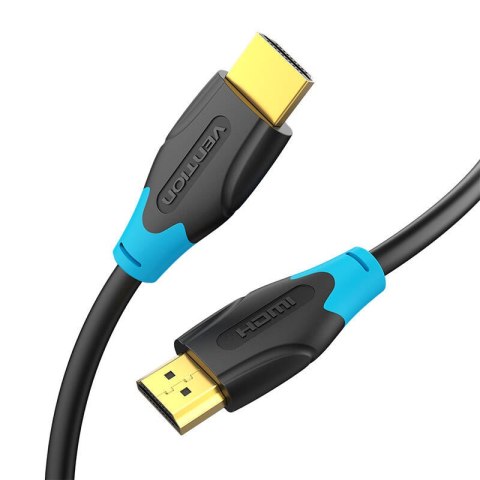 Kabel HDMI 2.0 Vention AACBH, 4K 60Hz, 2m (czarny) Kabel HDMI 2.0 Vention AACBH, 4K 60Hz, 2m (czarny)
