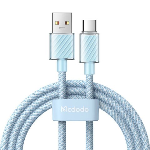 Kabel USB-A do USB-C Mcdodo CA-3654, 100W, 2m (niebieski) Kabel USB-A do USB-C Mcdodo CA-3654, 100W, 2m (niebieski)