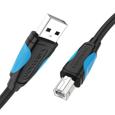 Kabel do drukarki USB 2.0 A do USB-B Vention VAS-A16-B300 3m czarny Kabel do drukarki USB 2.0 A do USB-B Vention VAS-A16-B300 3m czarny