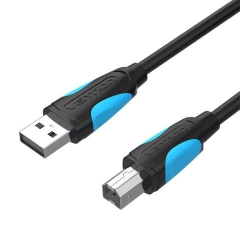Kabel do drukarki USB 2.0 A do USB-B Vention VAS-A16-B300 3m czarny Kabel do drukarki USB 2.0 A do USB-B Vention VAS-A16-B300 3m czarny