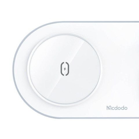 Ładowarka bezprzewodowa Mcdodo CH-7060 3w1 15W (telefon/TWS/Apple watch) biała Ładowarka bezprzewodowa Mcdodo CH-7060 3w1 15W (telefon/TWS/Apple watch) biała